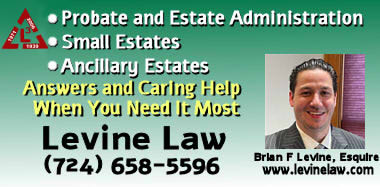 Law Levine, LLC - Estate Attorney in Greensburg PA for Probate and Estate Administration including small estates and ancillary estates